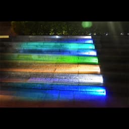 LED Outdoor Solar Light Step Lamp Lens Design Super Bright IP67 Waterproof Anti-theft Stair Light Decor Lighting For Garden Deck