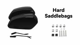 Saddlebag Side Bag For Harley Softail Low Rider S FXLRS 2018-2020 Low Rider ST FXLRST 2022-2024 Sport Glide Fat Boy Breakout