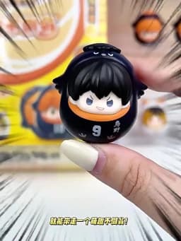 Haikyuu The Battle At The Garbage Dump Official Daruma Doll Blind Box Toy Anime Volleyball Figure Desk Decor Christmas Gift