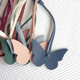 Customized Name Versatile PU Leather Women's Handbags, Backbags, Pendant Accessories, Creative Butterfly Style