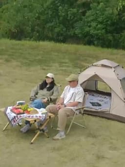 Outdoor Folding Camping Tent Portable Waterproof Sunshine-proof Automatic Easy Setup Tent For Camping Beach Picnic Barbecue