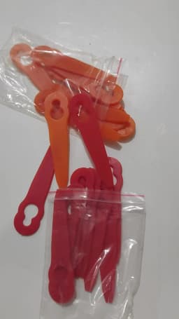10/20Pcs Plastic Replacement Blades Spare Knives For STIHL FSA 45 FSA 57 Grass Trimmer Lawn Mower Accessories Garden Tool Parts