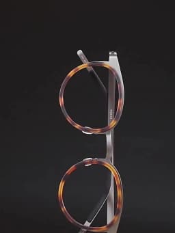 Denmark Ultralight Retro Round Glasses Frame Men Women 9704 Fashion Screwless Eyeglasses Titanium Acetate Oculos Classic Design