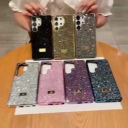 Luxury Rhinestone Diamond Phone Case For Samsung Galaxy S26 S25 Ultra S24 S23 Plus The Shiny Diamond Shockproof Protective Cover