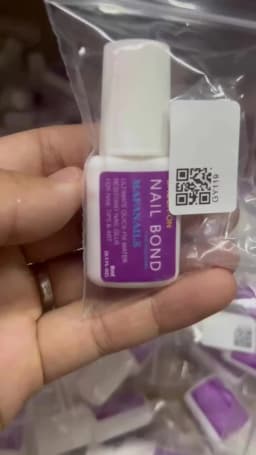 1/2/3/4/5Pcs 8ml Fast Dry Nail Glue with Brush for False Nail Tips Strong Adhesive Nail Rhinestones Jewelry Glue Manicure Tools