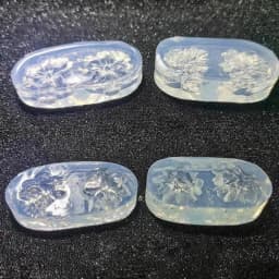 E06E Reusable Small Flower Shaped Silicone Mold Reusable Crafting Moulds Suitable for Handmade Jewelry and Desktop Displays