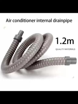 1.2m Air Conditioning AccessoriesTubing Flexible Hose Internal Drainpipe Hose Thickened And Extended Plastic Soft Water Pipe