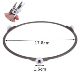 PPS Microwave Oven Turntable Bracket Circle Rotating Ring Support Roller Bracket Glass Turntable Base Plate Tray Holder Stand