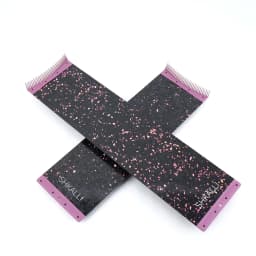Professional Carbon Fiber Highlighting Board with Comb Teeth Hair Dyeing Board Styling Accessory for Hairdressers Coloring Tool