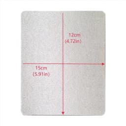 4 Pcs/Lot 15x12cm Mica Plates Sheets for Panasonic LG Galanz Midea Etc. Microwave Oven Repairing Part