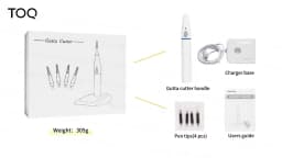 Dental Gutta Percha Tooth Gum Cutter with 4 Tips Endo Obturation System Dental Dissolved Breaker Gutta Percha Cutter