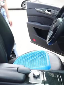 Gel Seat Cushion Double Thick Egg Gel Summer Cushion for Pressure Relief Breathable Chair Pad Car Seat Office Chair Soft Cushion