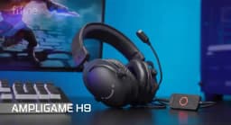 FIFINE Headset,3.5 mm Jack & USB Headphone with 7.1 Surround Sound/Volum Control/Mute Switch for PC / MAC / PS4 / PS5 Mixer-H9