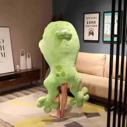 60-130cm Giant Big Frog Plush Toy Stuffed Plushies Grogs Throw Pillow Cushion Home Decor Kids Birthday Gift for Boy Big Eyes