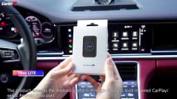 2026 Carlinkit LITE Wireless Android Auto & Car Play Ai Box Usb Watch Videos Online 32GB For Netflix Iptv 3 IN 1 Carplay Tv Box