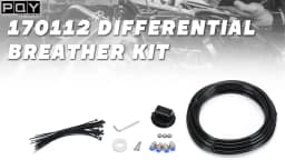 170112 Differential Breather Kit Fit For Most 4X4 & 4WD off-road vehicles Differential Axle Breather Replaces