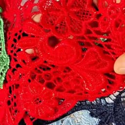 Water-soluble Lace Collar Embroidery Polyester Light Silk Fake Collar Fashion Elegant Hollow Corsage Collar Flower DIY Clothing