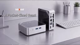 Ninkear M5 Neo Mini Pc, Intel Pentium Gold 5405U, 8GB RAM 256GB SSD, Windows 11, Dual Hdmi, Wifi 5, Bluetooth 5.0, 15W Low-Power Design 2Tb Expansion, Compact Desktop Computer