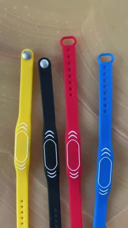 3/5PCS T5577 Rewritable Adjustable Wristband RFID Smart Chip Bracelet 125MHZ Clone ID Token Tag Waterproof Changeable Badge