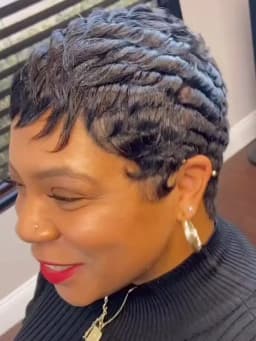 Short Pixie Cut Brazilian Human Hair Wigs for Women Full Machine Made Wig