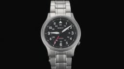 BERNY Full Titanium Watches for Men Outdoor Quartz Men's Field Wristwatch Super Luminous Sapphire Easy Read Watch