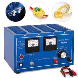 30A Jewelry Plating Rectifier Machine – Electroplating Tool for Platinum, Gold, Silver, Rhodium Jewelry Finishing