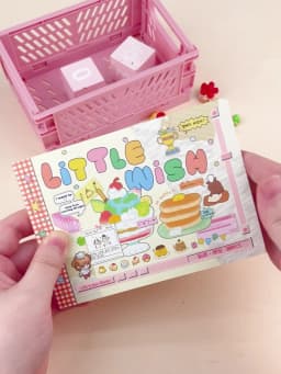 Mr. Paper Duplex Sticker Book 30Pcs, Korean Cute Style Creative Handbook Material for Calendar Card Album Scrapbooking Decor