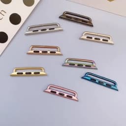 Connector Adapter for Apple Watch Series ultra 2 49mm Band Stainless Steel Connectors for Apple Watch 44mm 45/41mm 9 8 7 SE 5 4