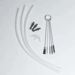 Milk Tube Hose Set for Jura Fully Automatic Coffee Machines Coffee Milk Tube Milk Pipe With Frother Connectors & Hose Brush