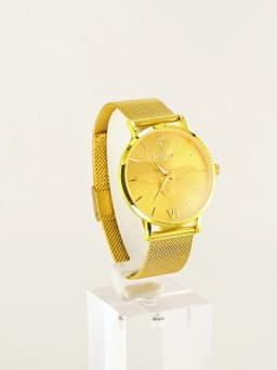 YaLaLuSi Minimalist Quartz Couple’s Watches with 3D Bee Relief Design for Men and Women Relojes De Mujeres