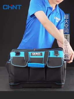 Multi bag electrician storage bag, multifunctional tool kit, thickened large capacity, waterproof and wear-resistant