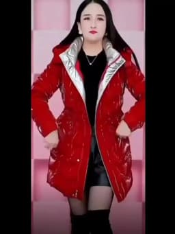 Women's Clothing 2023 New Middle-Aged Winter Down Cotton Jacket Parka Hooded Thicken Warm Coat Female Loose Overcoat Ladies Tops