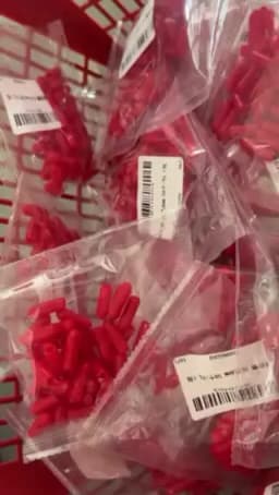 50pcs 3-25mm PVC Vinyl Sealing Cap Rubber Hose End Cap Silicone Plug Silicone Sleeve Protective End Cap Seal Assortment Kit