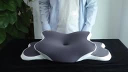 Solvath Memory Foam Pillow Cervical Orthopedic Neck Pillow for Side Back Stomach Sleepers Ergonomic Contour Pain Relief