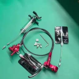 NFOX Aluminium Oil Change Tool 14-piece Set Is Suitable for Bicycle Electric Scooter Hydraulic Brake Oil Disc Oil Brake Exhaust