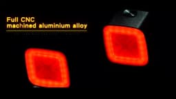 Enfitnix Cubelite III Smart Tail Light Bicycle Brake Warning Light Ultra Bright Rear Light USB Charge LED Night Warning Light