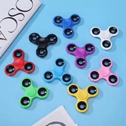 ABS Fidget Spinner EDC Spinner For Autism ADHD Anti Stress Tri-Spinner High Quality Adult Kids Funny Toys