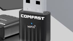 COMFAST WiFi6 USB WiFi Adapter AX600 Network Card WIFI USB3.0 Dongle 2.4GHz Cle Wi-Fi Lan Adapter Driver Free 600M WIFI Receiver