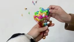 10/20/30Pcs Creative Prank Funny Ejection Poop Slingshot Feces Venting Pressure Halloween and Christmas Carnival Gifts