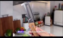 Multi Functional Vegetable Peeler Stainless Steel With Wooden Handle Fruit Potato Slicer Bottle Opener Kitchen Peeling Tools