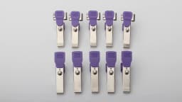 5pcs Reusable Veterinary ECG/EKG Alligator Clip Multifunctional Clip Adapter for Animals Pets Dog Cat Vet Equipment