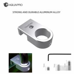 MINI Aluminum Fixing Bracket Holder Aquarium Aquatic Fish Plant Tank Feeding Clamps Water Hose Filters Supplies Accessories