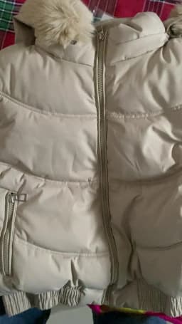 Winter Thickened Short Korean-Style Cotton-Padded Jacket with Fur Collar for Petite Women Warm Coat down Filled