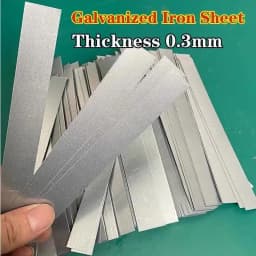 Thick 0.3mm Galvanized Plate Iron Sheet Anti-rust Folding Thin Iron Sheets Rectangular Strip By Magnetic Attraction Can Be Bent
