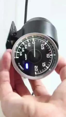 HA 60mm Auto Gauge Standalone Meter 7Color Def I Advance A1 Oil Pressure Turbo Boost EGT Exhaust Temp Tachometer Water Oil Temp