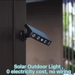 Powerful 4 LED Solar Security Lights Outdoor Decor Sensor Motion 3 Modes Street Waterproof Lamp Wall Night Work Light for Garden