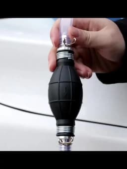 Hand Fuel Pump Line Rubber Aluminum Hand Primer Bulb diesel oil transfer petrol for Car Boat Marine Outboard 6mm/8mm/10mm/12mm