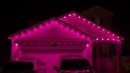 300FT 180LED Permanent Eaves LED Lights Outdoor Waterproof RGB String Lights DIY Scene Christmas Birthday Holiday Party Lighting