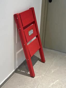 2-3 Step Ladder Folding Ladder Small Steel Step Stool Household Office Portable Herringbone Ladder With Wide Anti-Slip Pedal