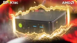 GMKtec M6 Ultra Gaming Mini PC AMD Ryzen 5 7640HS (Upgraded 6600H/6800H) Desktop Mini Computers WiFi 6/BT 5.2, Triple 4K Display
